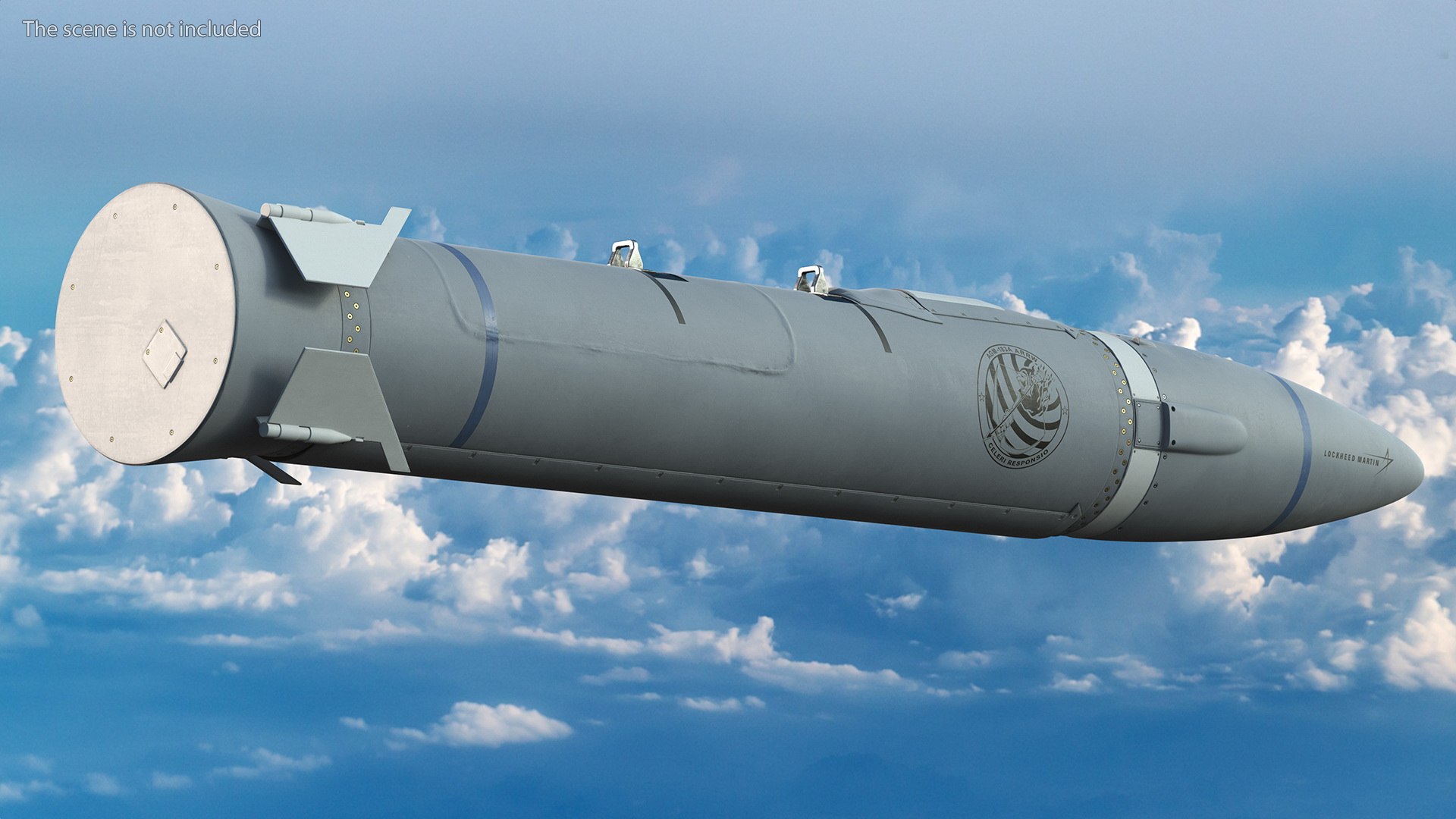 Hypersonic Missile AGM-183A ARRW 3D Model - TurboSquid 1918598