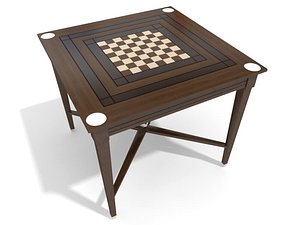 3d model table grange vintage
