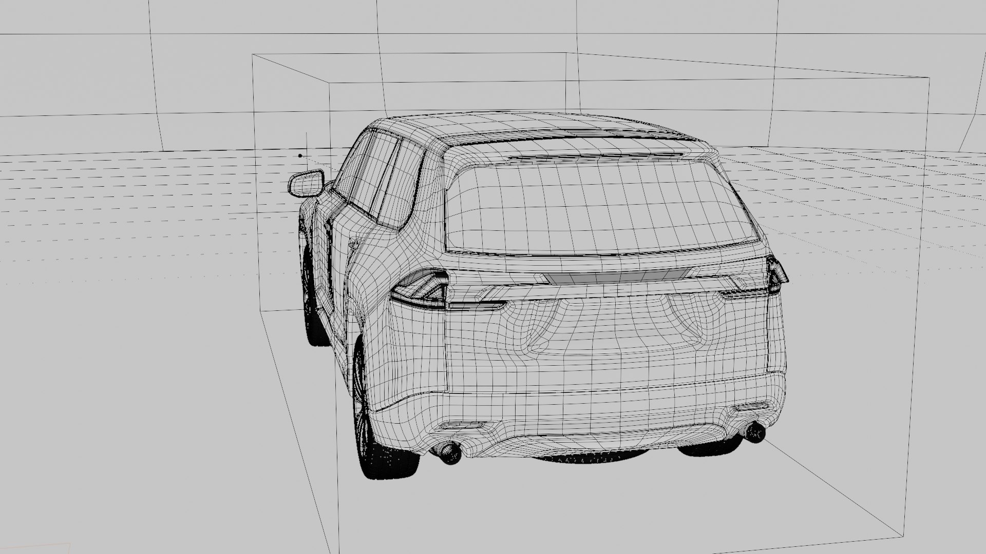 3D Highlander 2024 3D Model TurboSquid 2116633   Highlanderwireframe 0013 