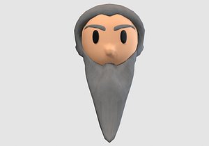 long cartoon beard