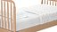 3D Jenny Lind Kids Maple Wood Spindle Twin Bed