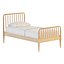 3D Jenny Lind Kids Maple Wood Spindle Twin Bed