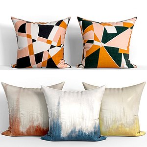 3D Decorative Pillows Set 134 model