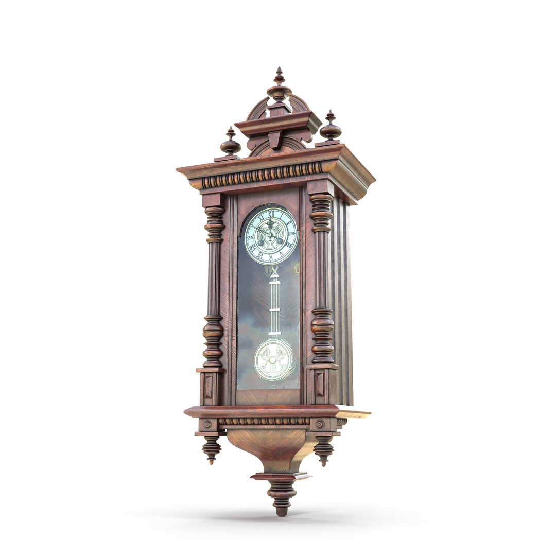 Wall Clock 3D Model - TurboSquid 2053218