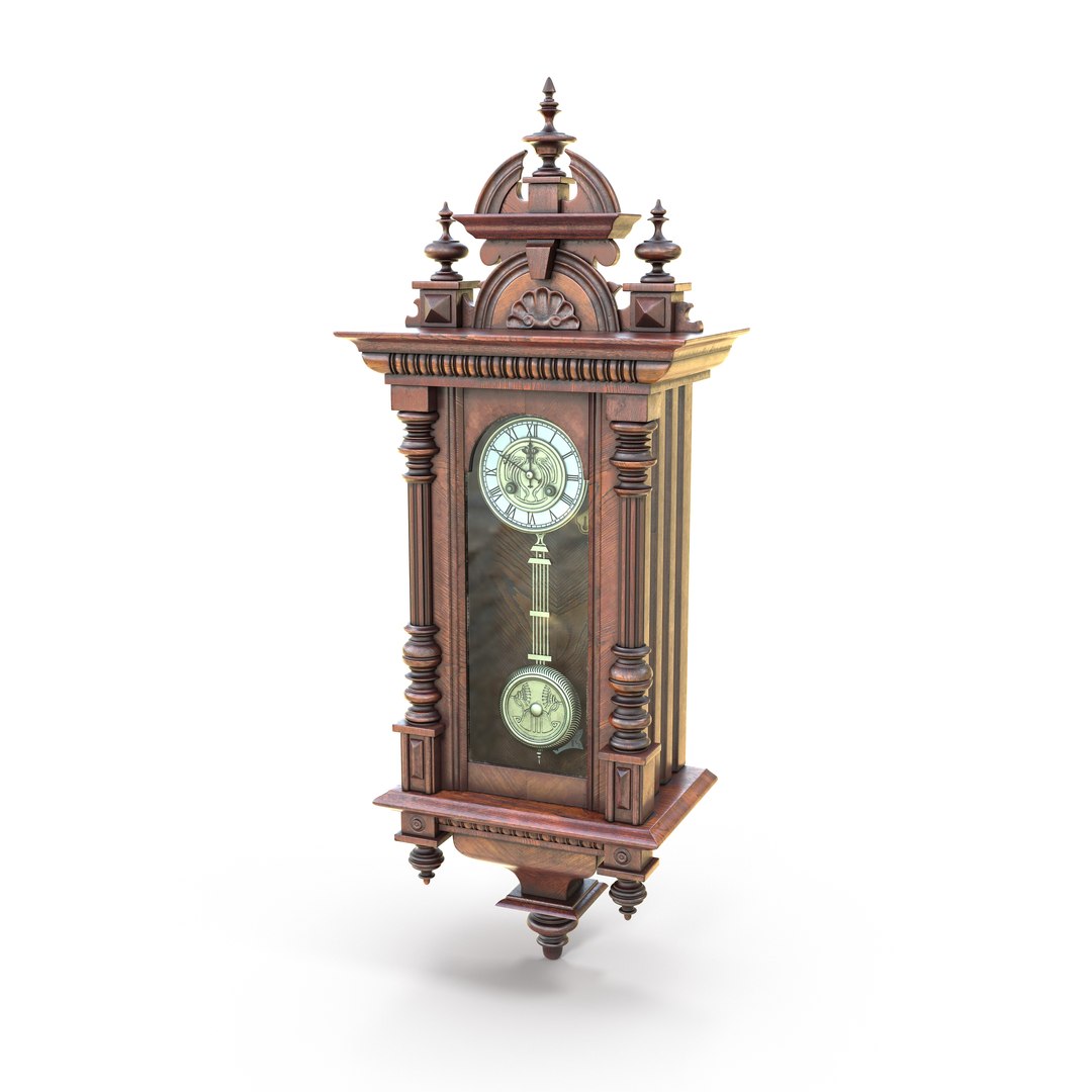 Wall Clock 3D Model - TurboSquid 2053218