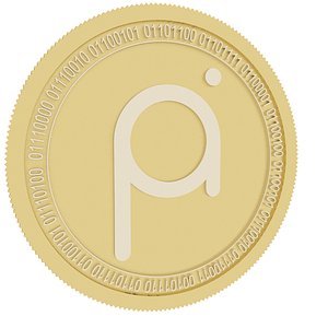 3D project pai gold coin