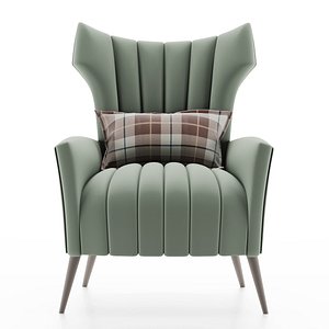 3D armchair furniture model