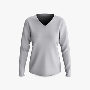 cotton female t-shirt dropped model