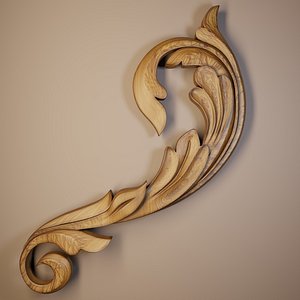 3D wood decor