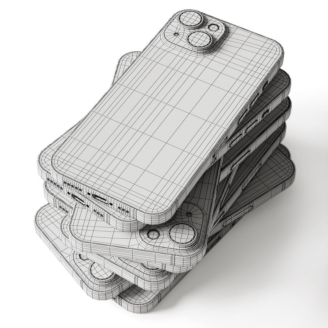 apple iphone 15 3d model