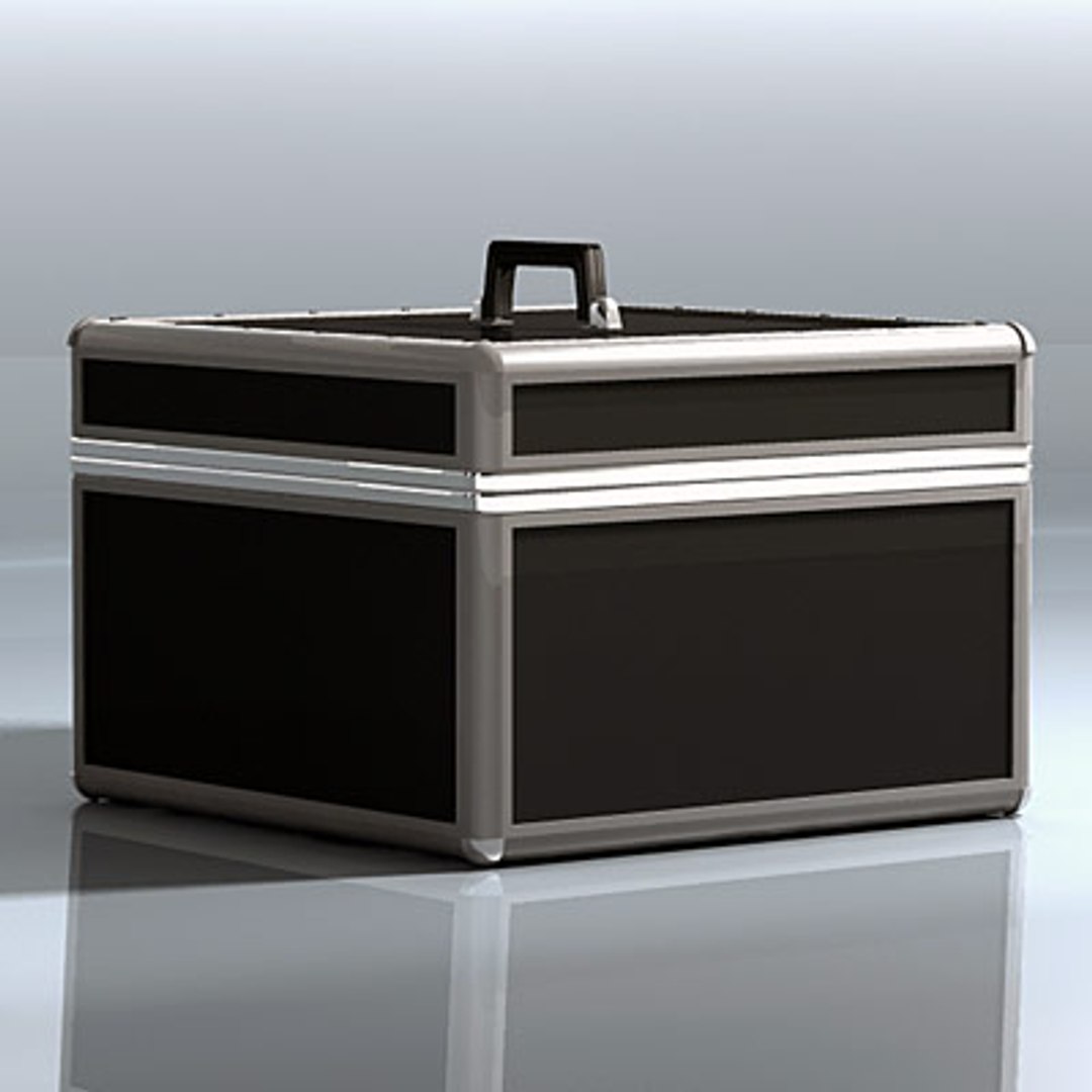3d Box Case Model