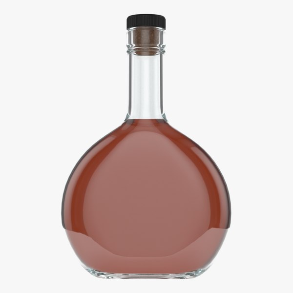 whiskey bottle 3D model