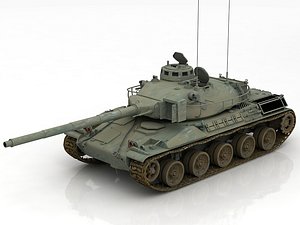 3D AMX 30 Military Battle Tank model