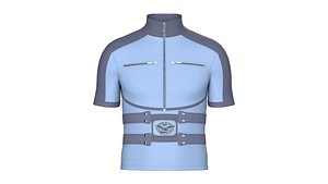 Men Cycling Jersey With Patch