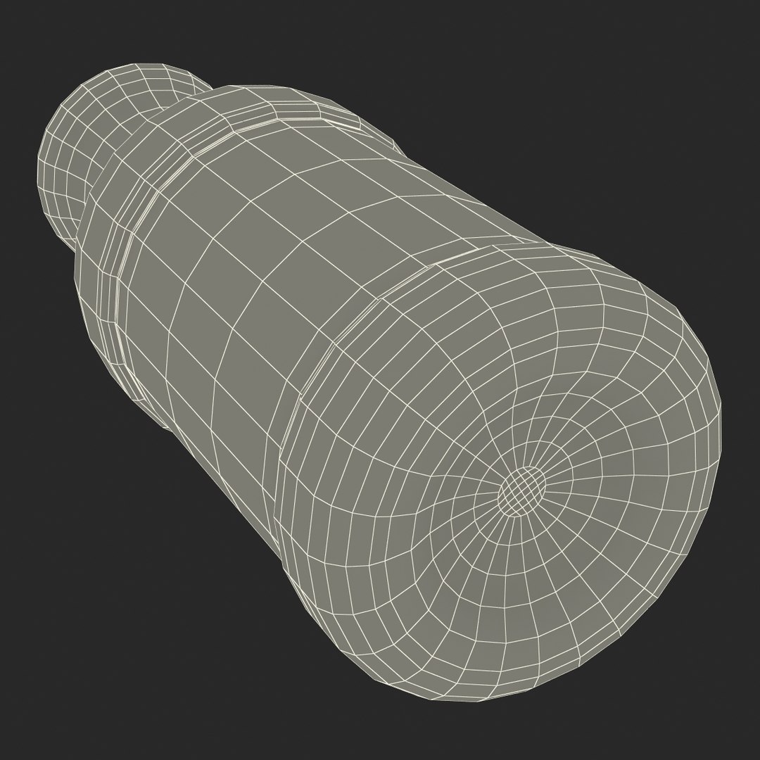 Milk Plastic Pint Generic 3d Model