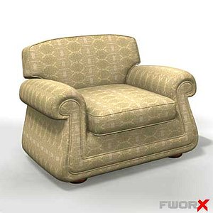 armchair chair 3d max