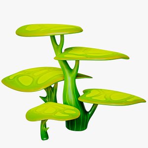 Cartoon Seaweed Shroom Green PBR
