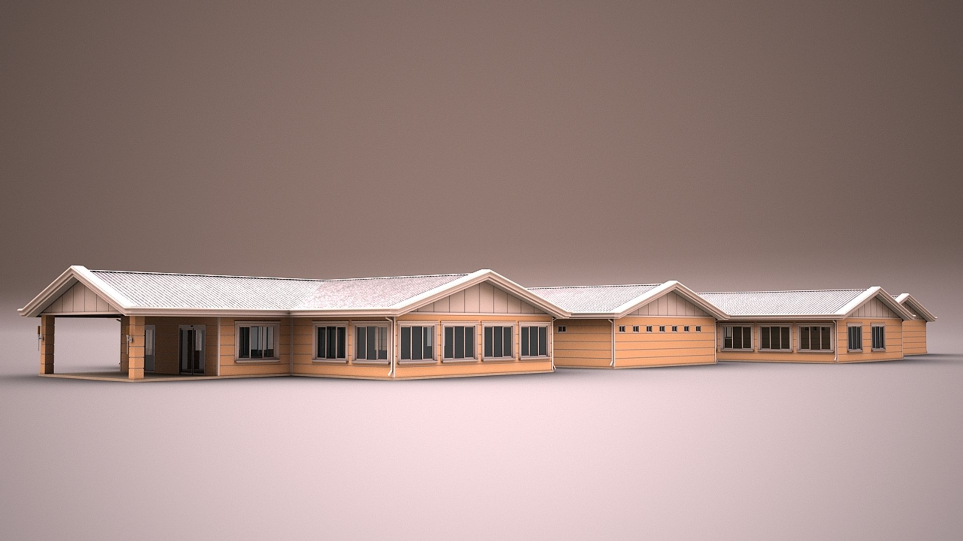 Prefabricated Building 3d 3ds