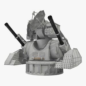 air defence kashtan combat 3D model