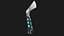 Sci-Fi Hatchet Low-Poly PBR