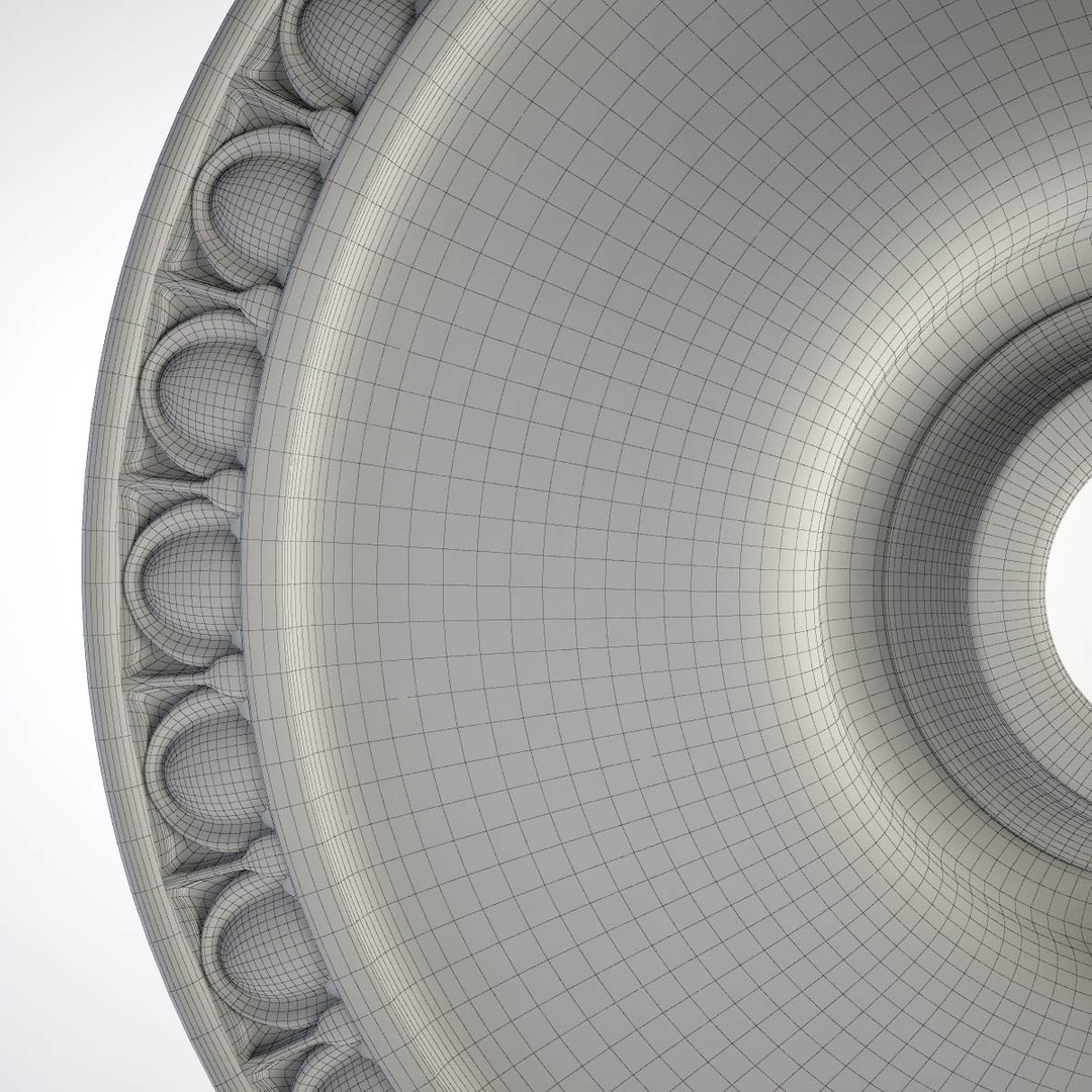 rosette petergof r64 3d model