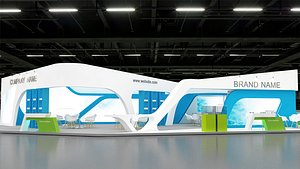 3D 3D Model Exhibition Booth