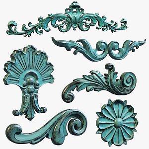 3D Ornamental Decor Set(1)
