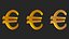 Zestaw symboli walut 3D