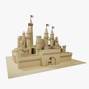 Sand Castle V3 3D model