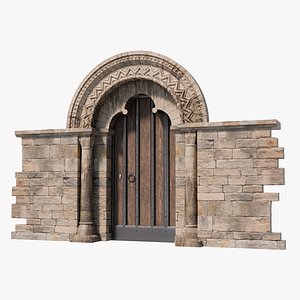 Church Doorway in Hampshire Gothic Architecture