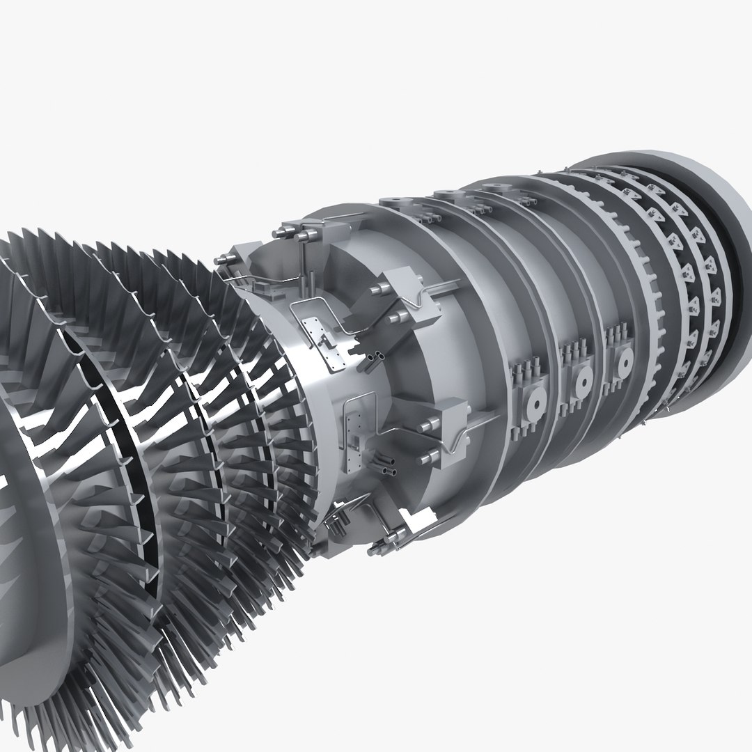 Gas Turbine 3d Max