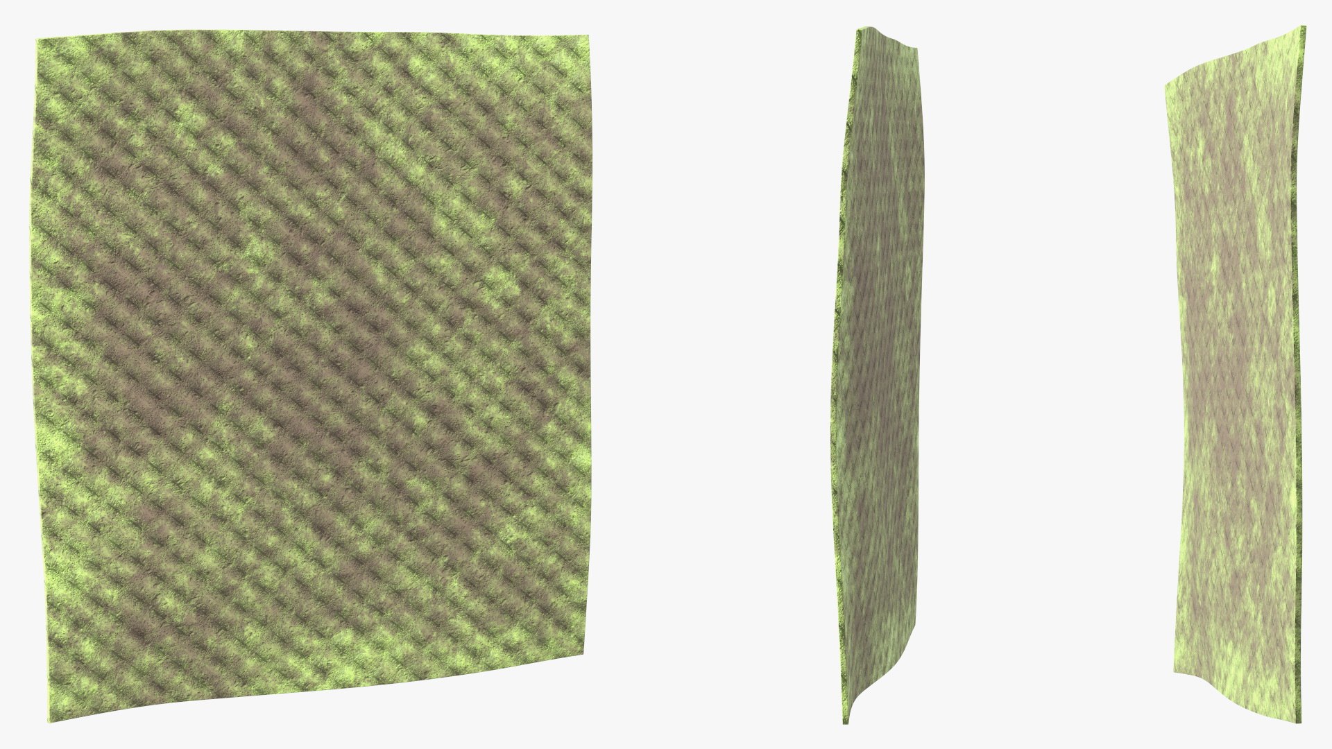 Dirty Kitchen Rag Green 3D - TurboSquid 2133614