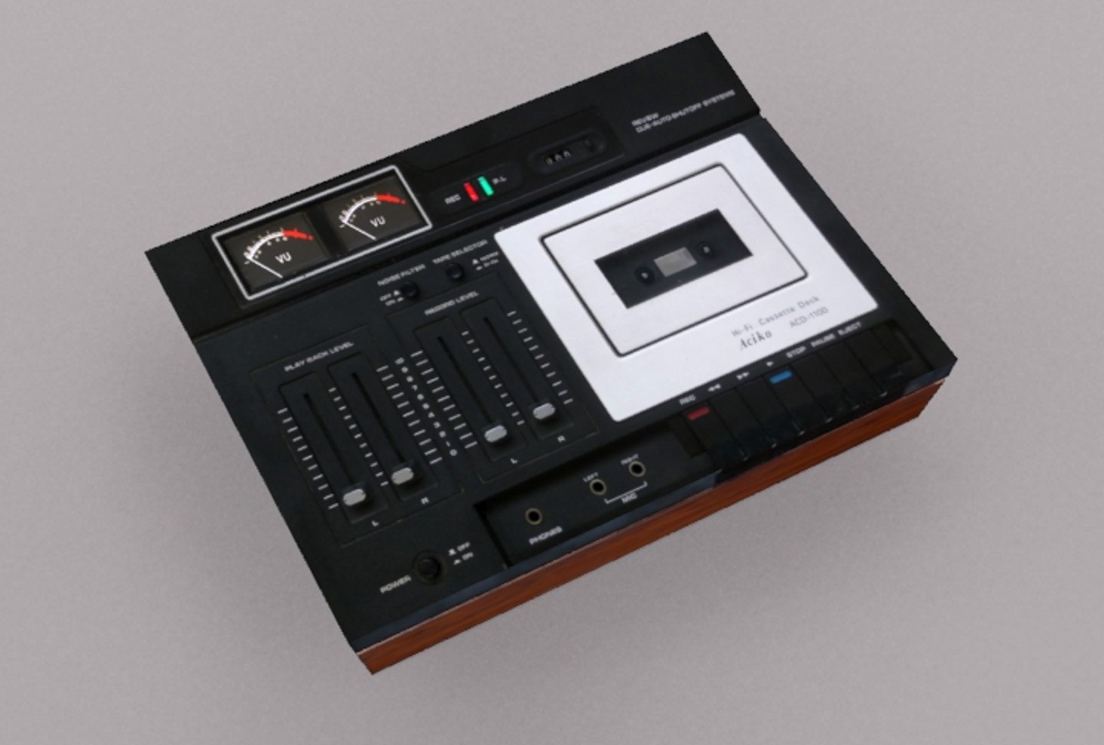 3d aciko acd-1100 cassette deck model https://p.turbosquid.com/ts-thumb/ZS/8FR6Uj/09c0UGjh/aciko03/jpg/1385768245/1920x1080/fit_q87/a69e403b03a9beebb8349965ee4a9f42d379c534/aciko03.jpg