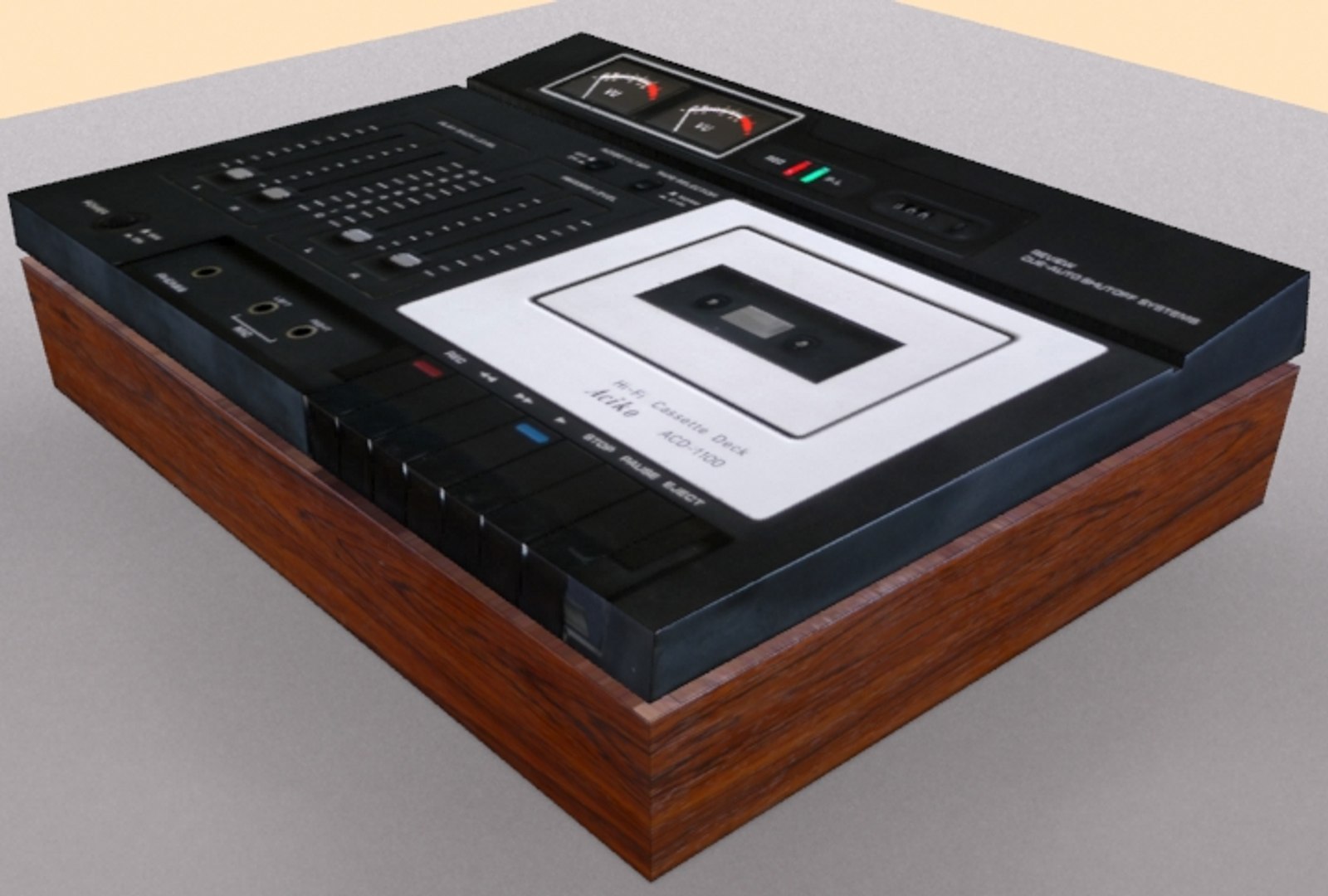3d aciko acd-1100 cassette deck model https://p.turbosquid.com/ts-thumb/ZS/8FR6Uj/I4mX51mj/aciko05/jpg/1385768245/1920x1080/fit_q87/2847bdee99fdfd8acbe79fc58ac0a145b9d38ab2/aciko05.jpg