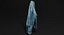 realistic rail coat clothing 3D model