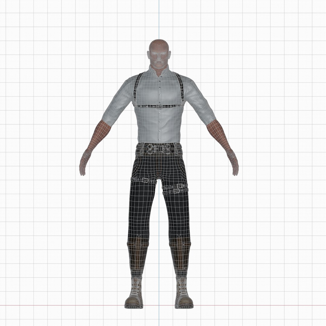 3D Mercenary Model - TurboSquid 2349065