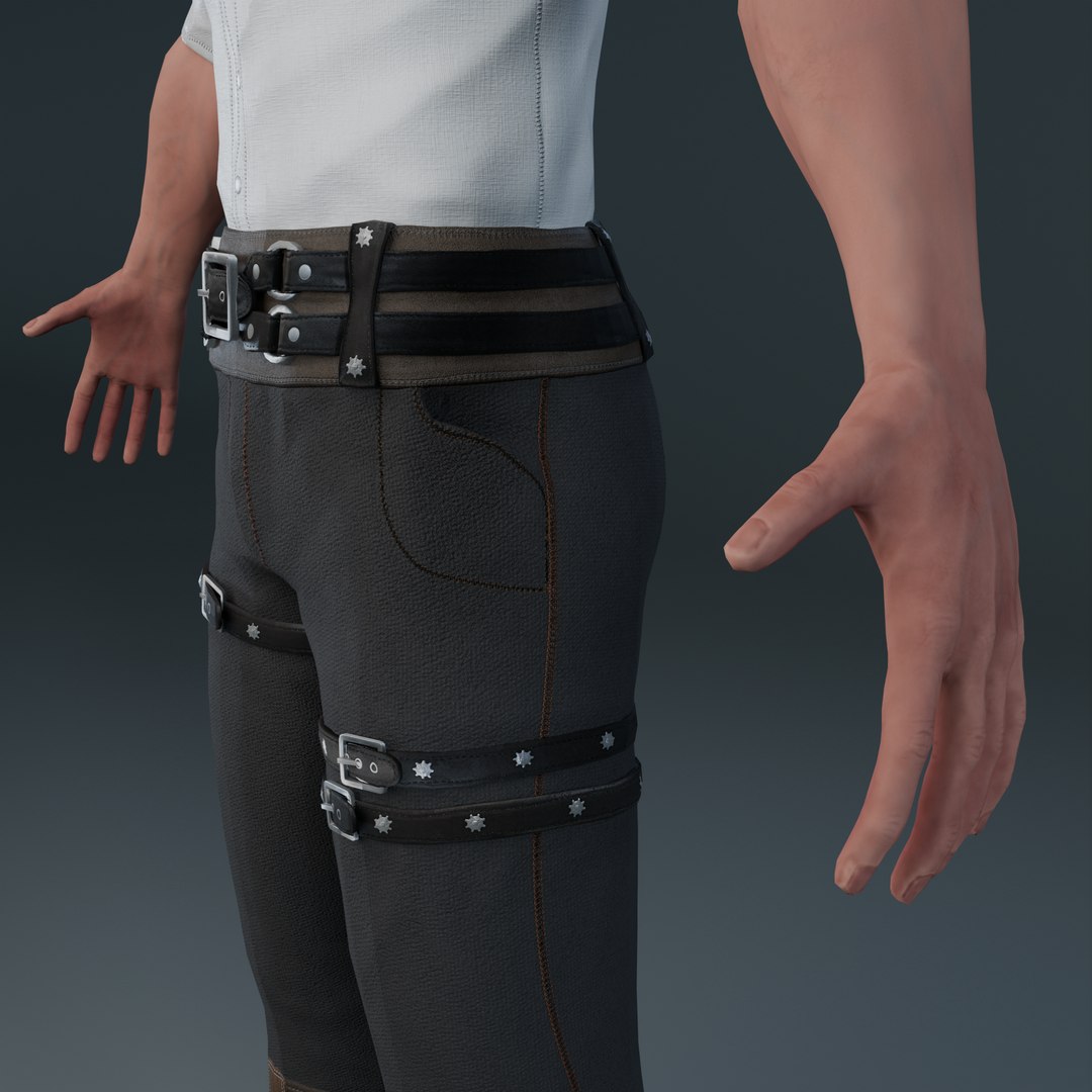 3D Mercenary Model - TurboSquid 2349065