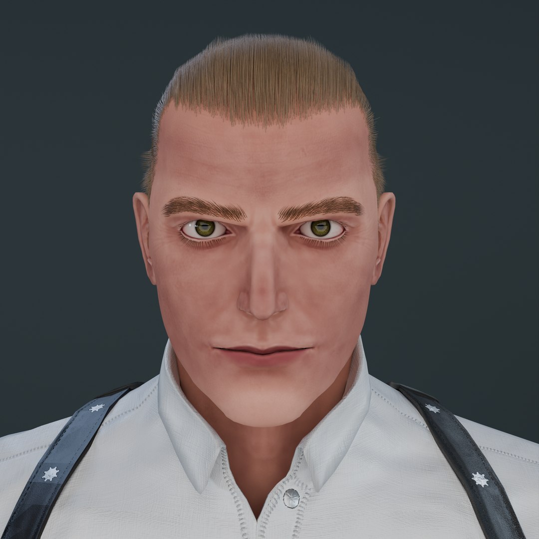 3D Mercenary Model - TurboSquid 2349065