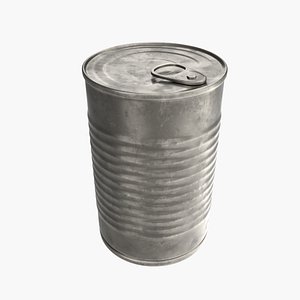 3D model Old Tin Can