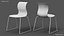 3D modern stackable chair model
