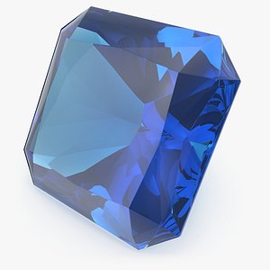 Radiant Cut Blue Topaz