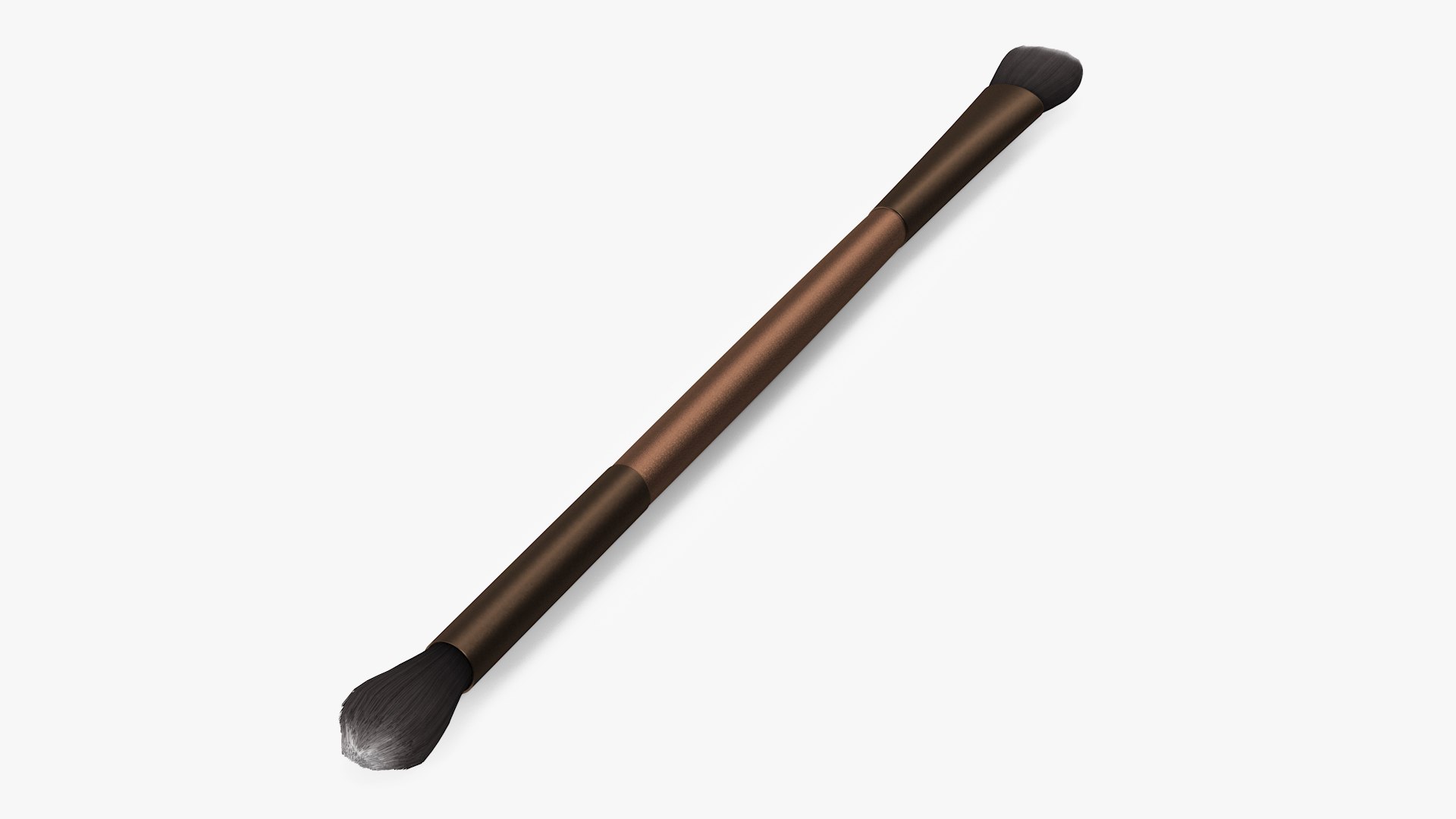 Double Ended Eyeshadow Brush 3D model preview
