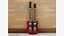 3d model guitar gibson double