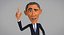 Rigged Barack Obama Cartoon Caricature