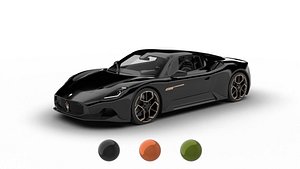 Maserati MC20 Notte Edition 2023 3d model 3D model