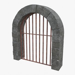 Rusty Dungeon Bars