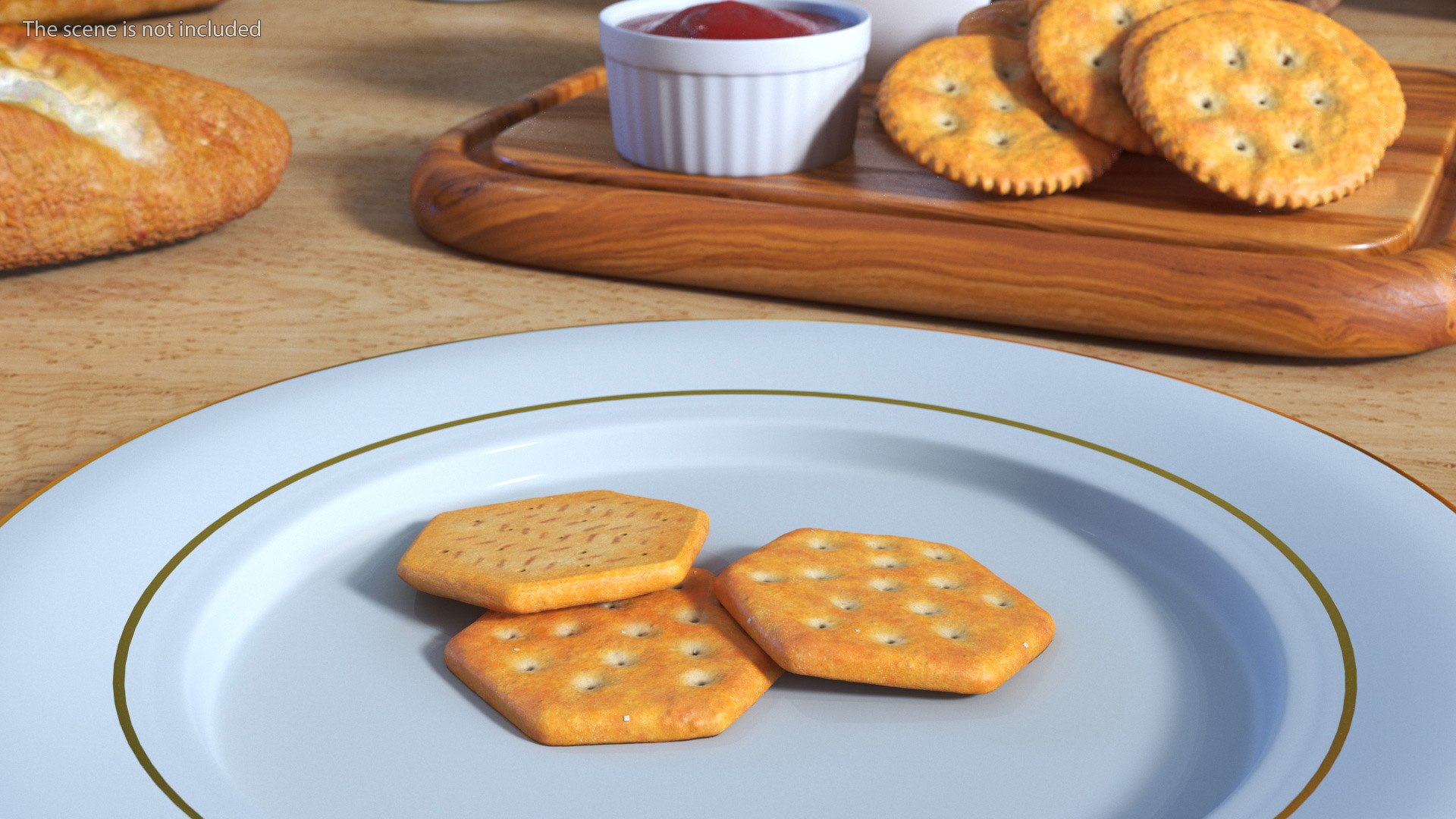 Cracker Hexagon Model - TurboSquid 2384143