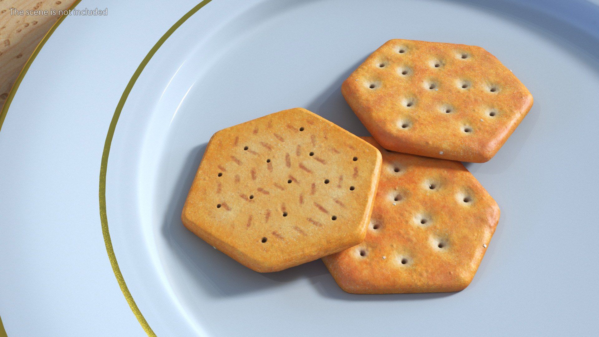 Cracker Hexagon Model - TurboSquid 2384143