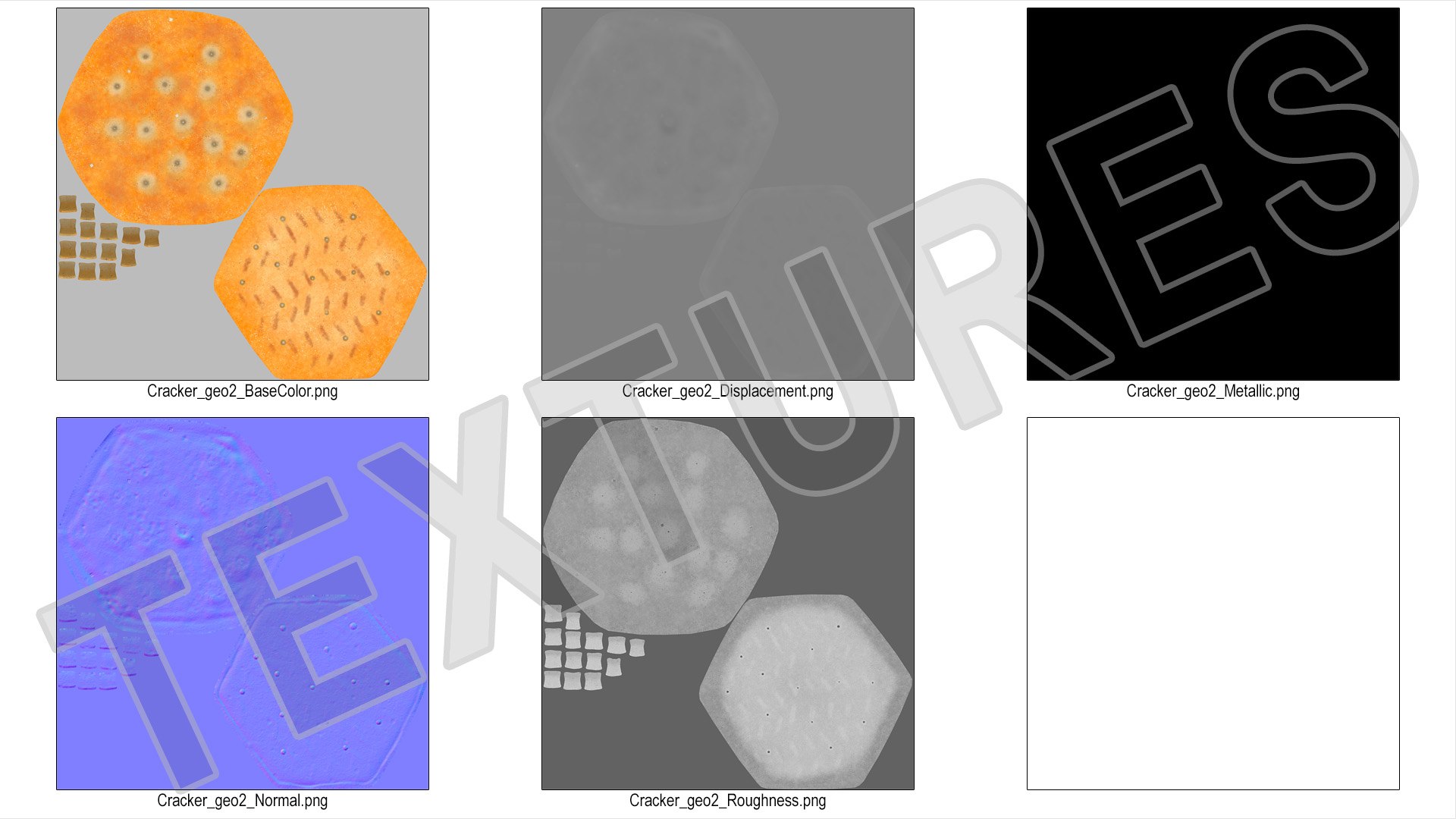 Cracker Hexagon Model - TurboSquid 2384143