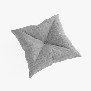 3D Square Pillow model